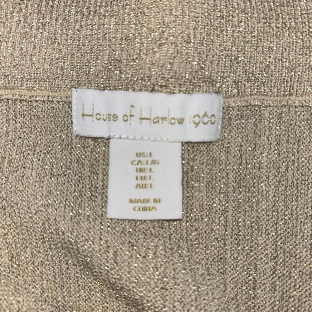 House of Harlow 1960 Cream Ruffle Maxi Skirt - Picture 6 of 8
